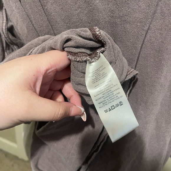 Free People Mauve Crop Top - Picture 5 of 5